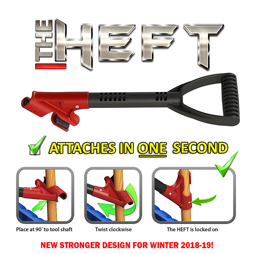 Buy The Heft Back-Saving Secondary Shovel Handle in Austin, Texas -  Gardennaire